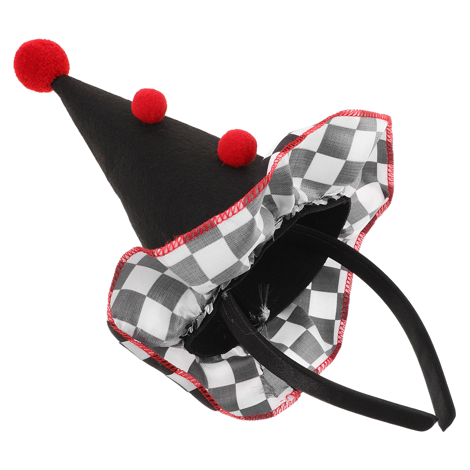 Party Hat Cone - Diadema de payaso de poliéster, cono