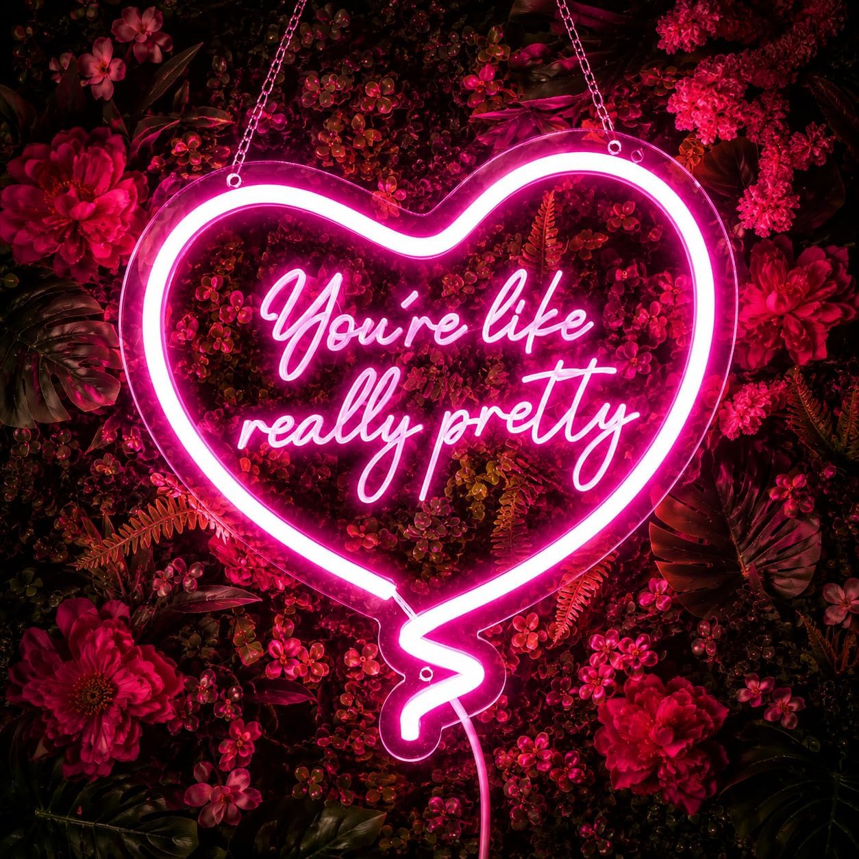 Letrero de neón con forma de c - Neon Sign Party reseña y precio