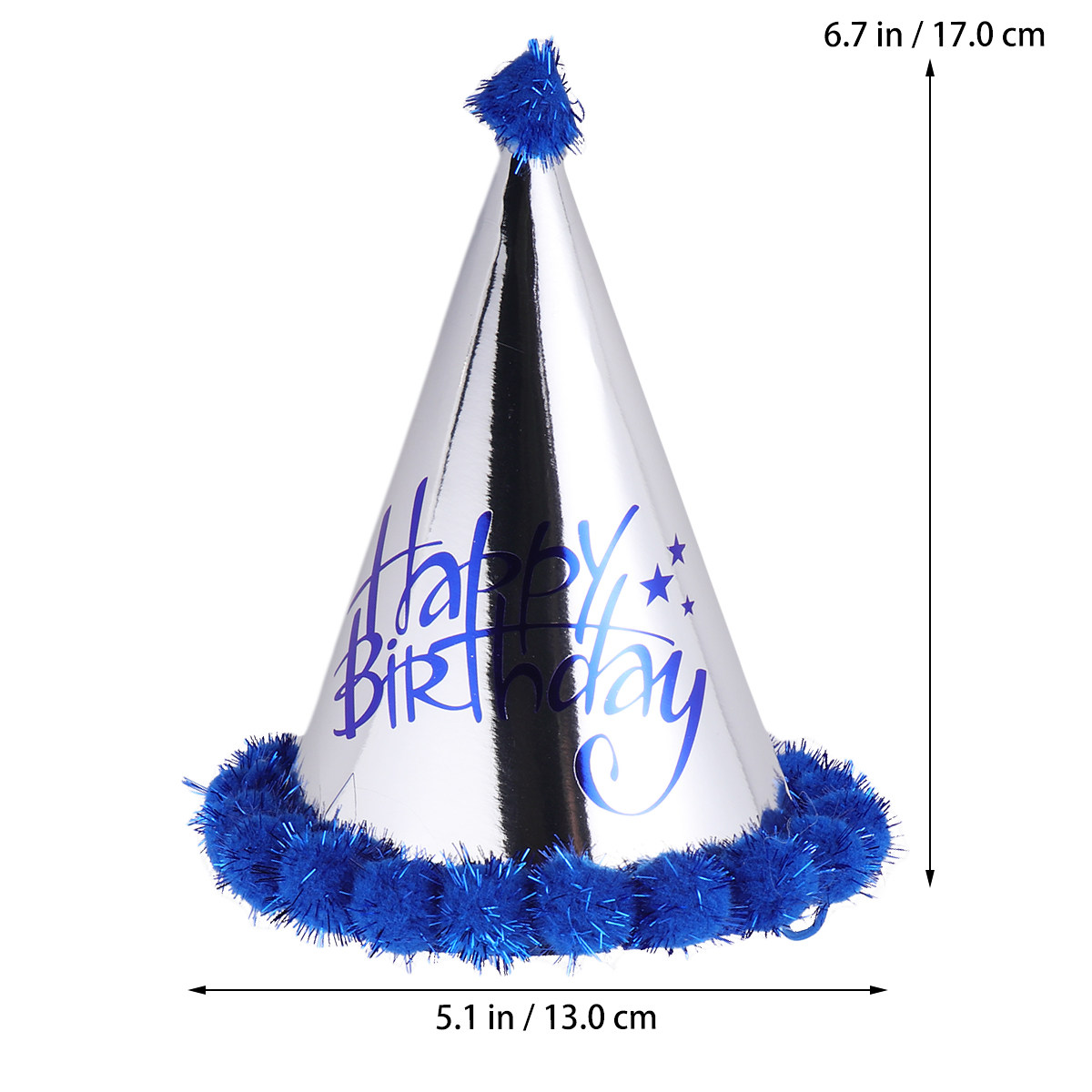 5 unidades de gorros de cumple - Party Hat Cone reseña y precio