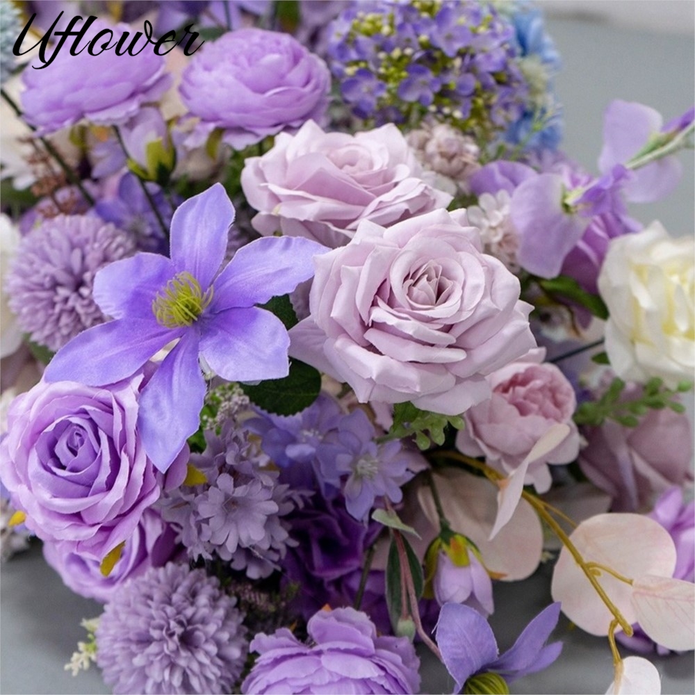 Uflower 200cm Rosa de lujo flo - Flower Wall Panel reseña y precio