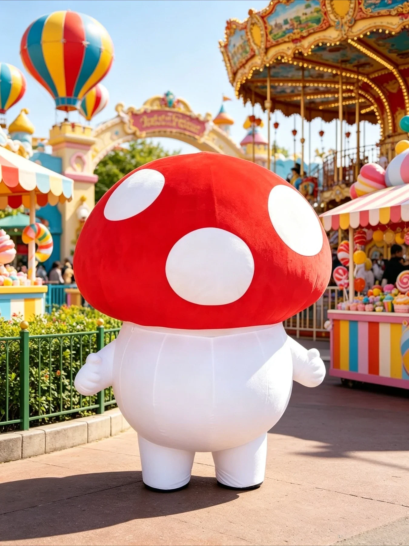 Disfraz de Mascota de Hongo In - Event & Party Supply Photos reseña y precio