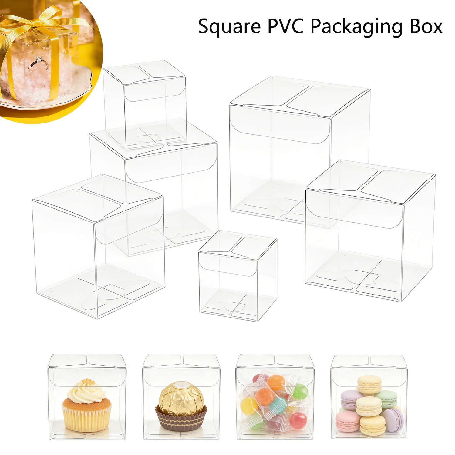 10-50 unidades de cajas de exh - Event Party Box reseña y precio