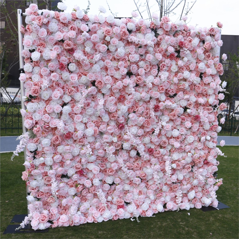 Uflower 5D Rosa Blanca de Tela - Flower Wall Panel reseña y precio