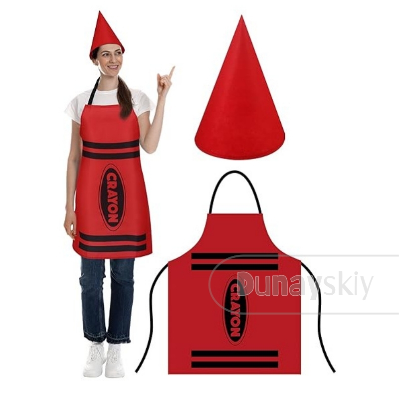 Conjunto de disfraz de crayón  - Party Hat Cone reseña y precio